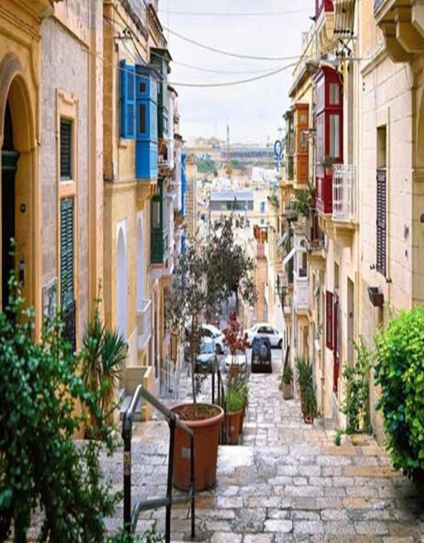 Charming Town House In Cospicua, Valperga Rooms Bagian luar foto